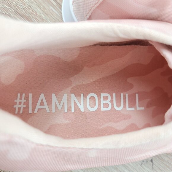NOBULL Pink Camo Trainer Shoes Women's Size 9.5 Canvas Training Running CrossFit - Picture 6 of 9